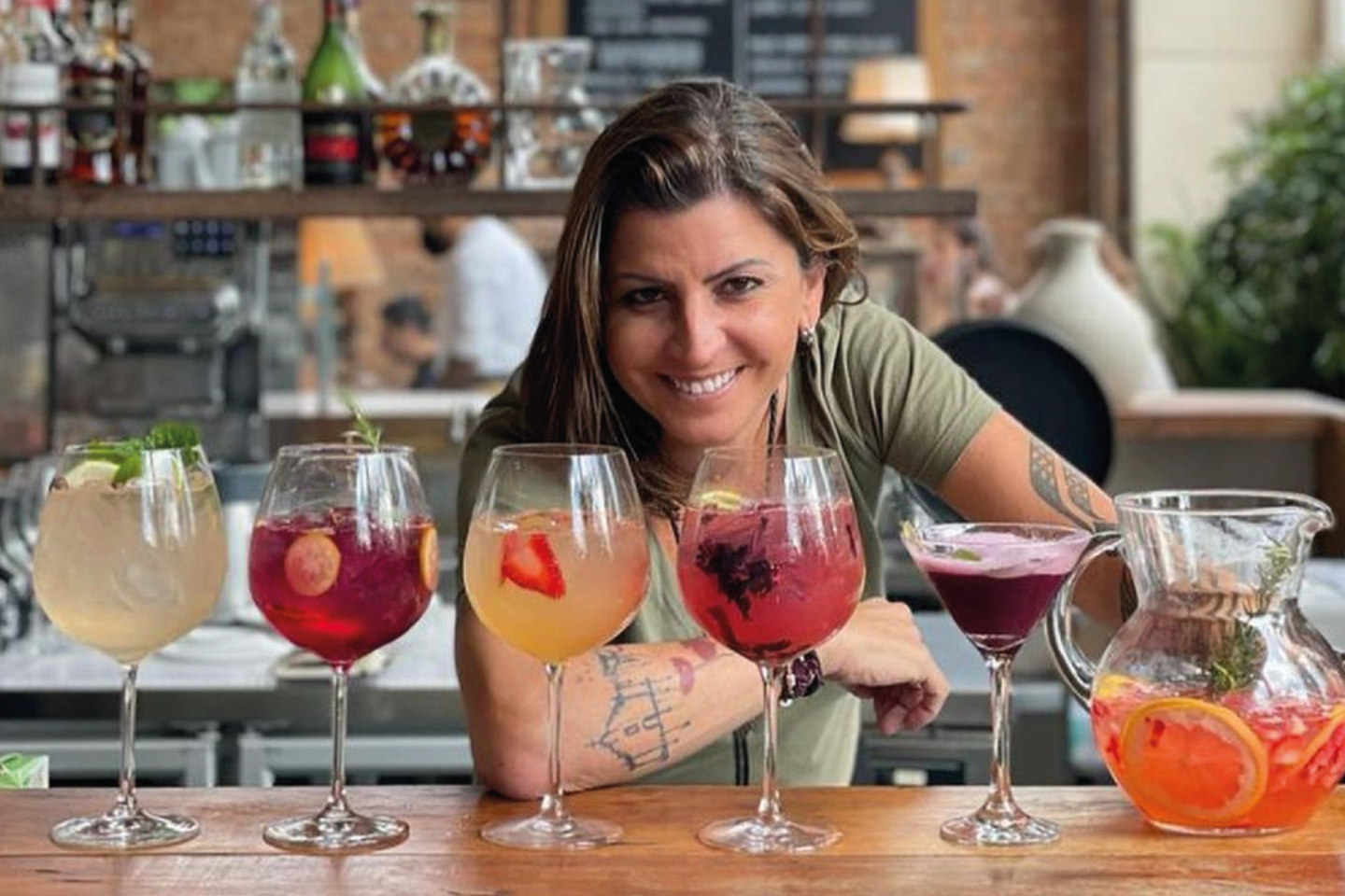 Imagem da bartender Talita Simões