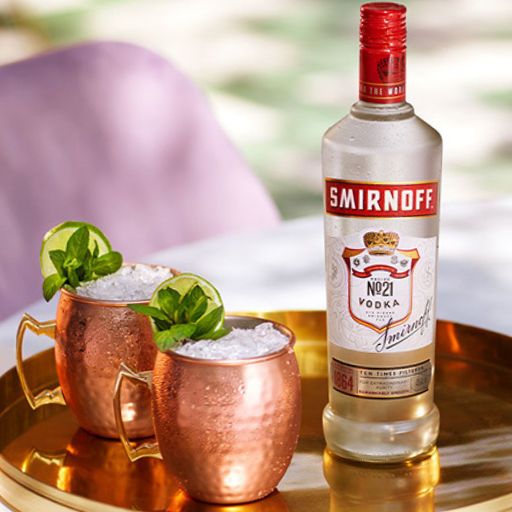   Smirnoff No. 21 with Smirnoff Mule