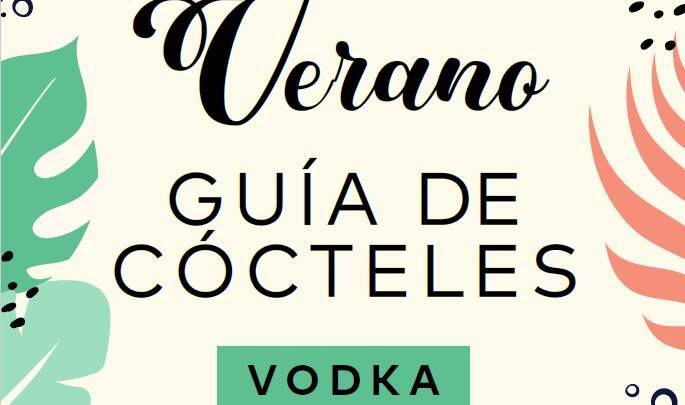 Guía de cócteles de verano vodka