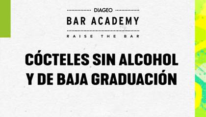 Guía de cócteles sin alcohol y de baja graduación 