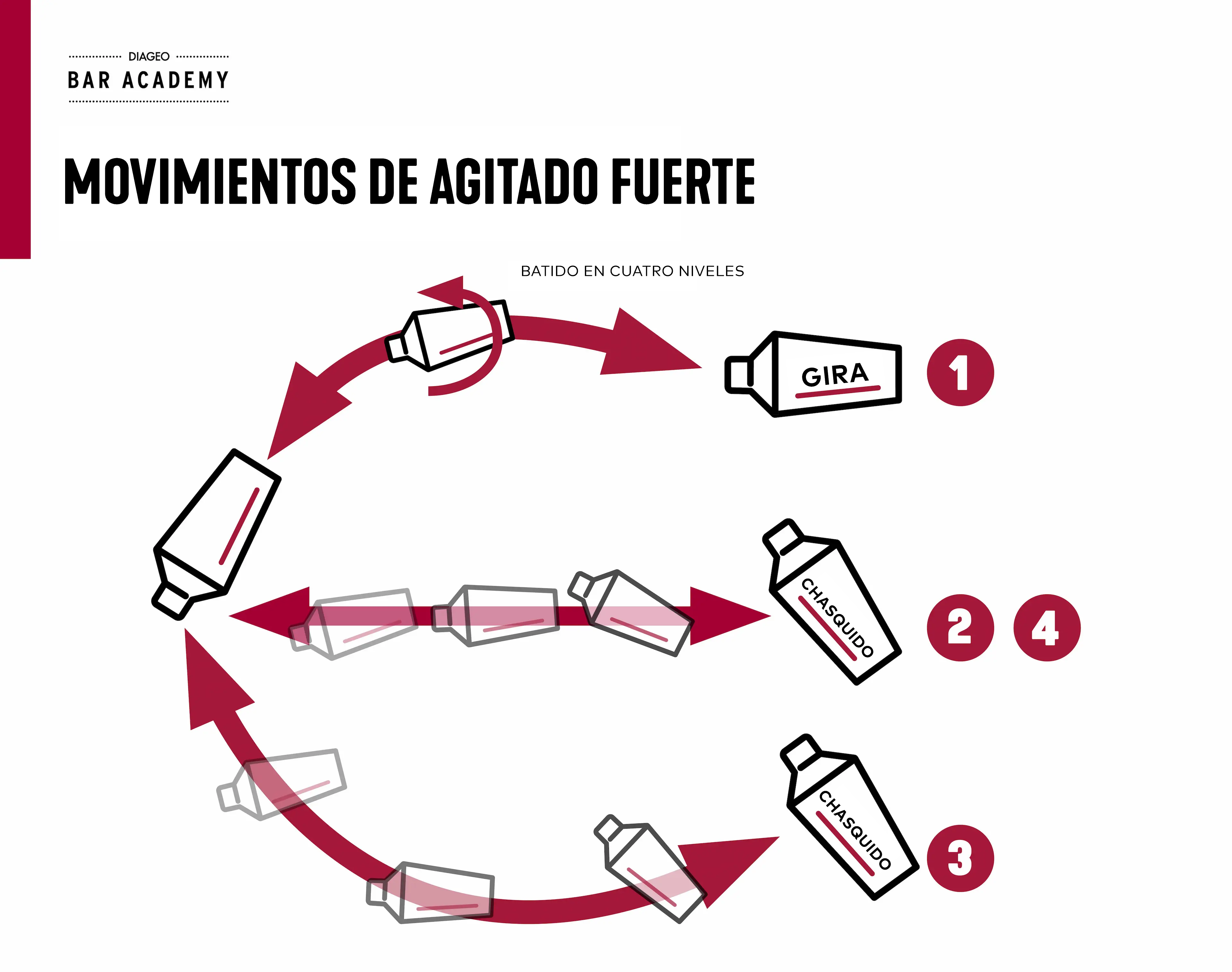 Infografía sobre movimientos del Hard Shake