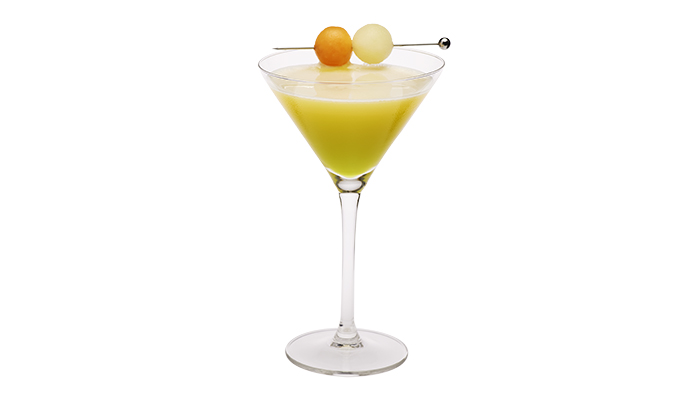 Green on Orange Melon