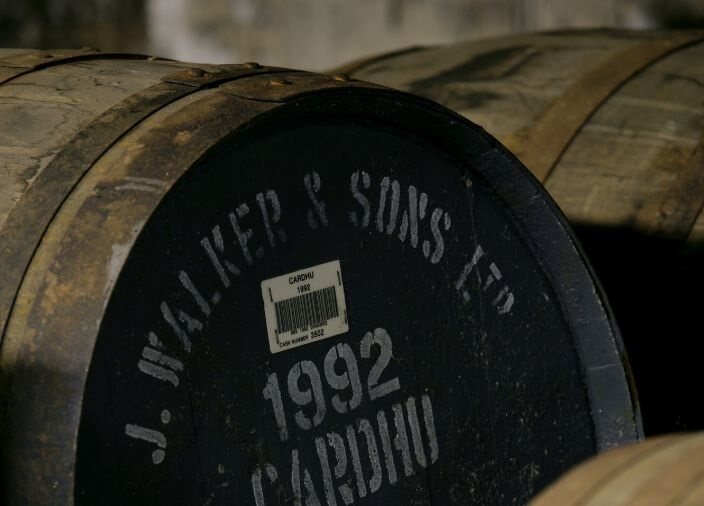 Barril de madeira 
