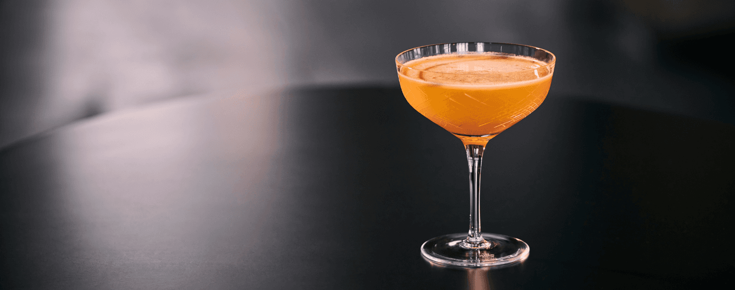 cocktail on table