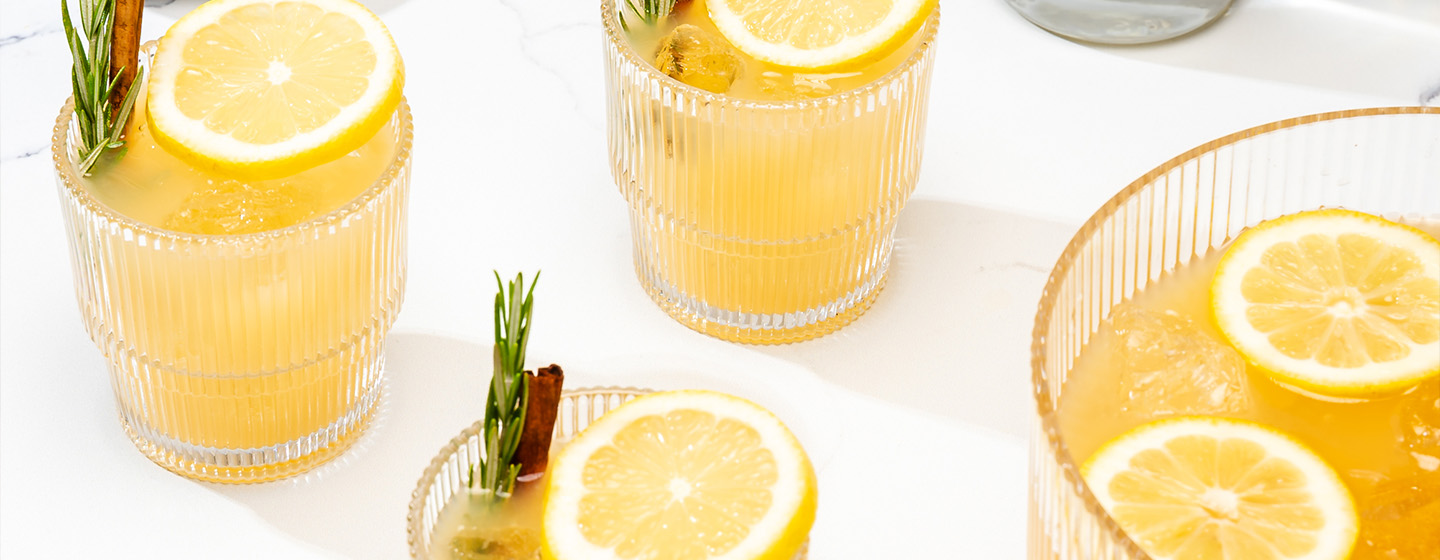 cocktail and punch bowl