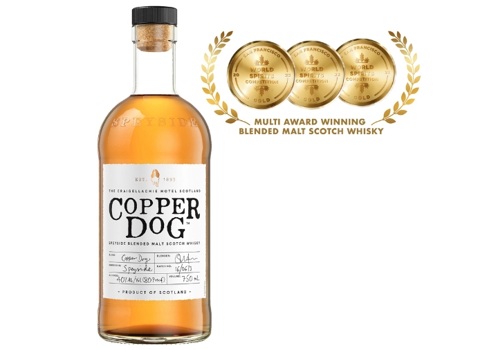 Imagen de la medalla de oro con la inscripción «World Spirits Competition» 
