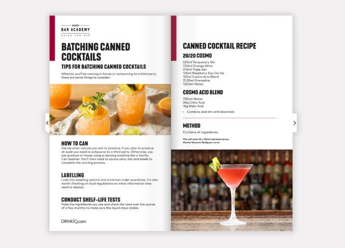Batched and Canned Cocktails eBook Preview