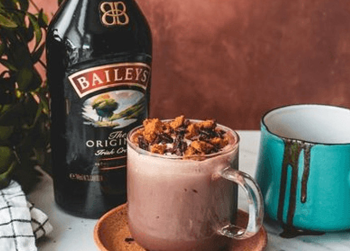 Chocolate caliente Baileys