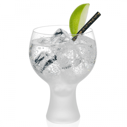 Vaso con bebida