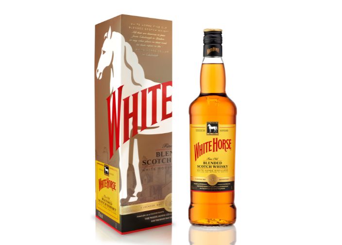 White Horse Horse Fine Old Blended Whisky Blended Scotch Whisky 1L