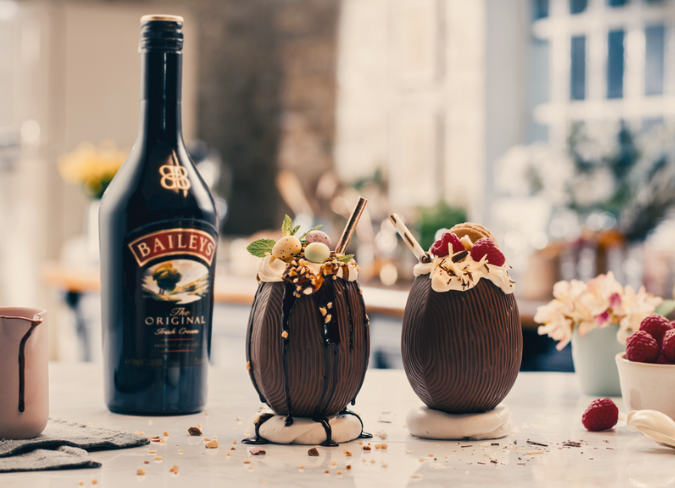 Bebida con Baileys