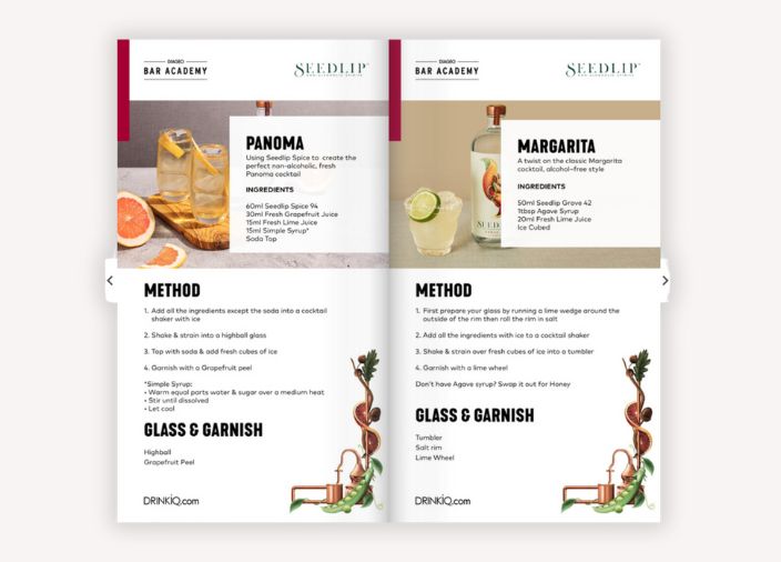 Preview of Exclusive Alcohol Free Recipes From Seedlip eBook