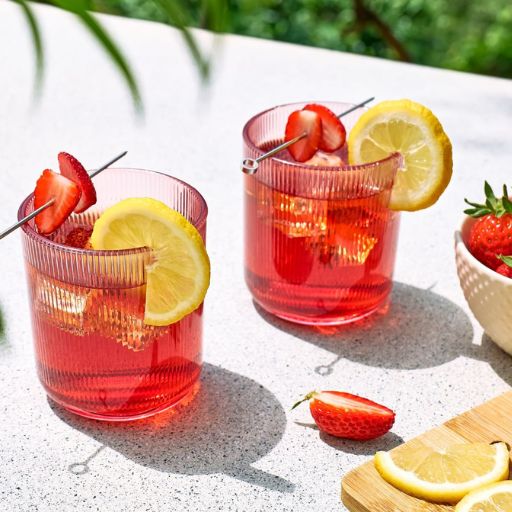 Dois coquetéis com baixo teor alcoólico