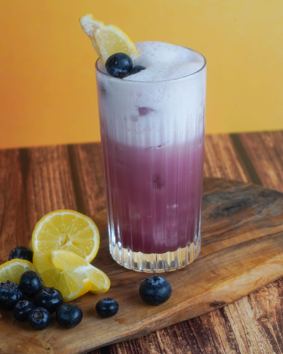 blueberry gin fizz