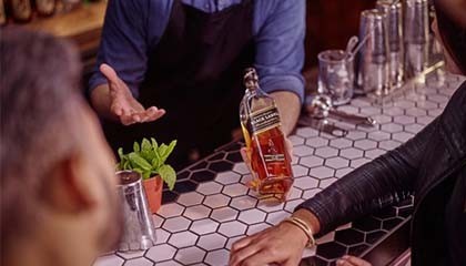 Botella Johnnie Walker
