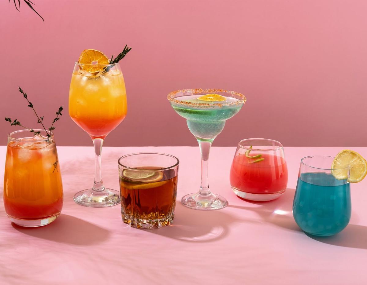 backbar with diageo brands
