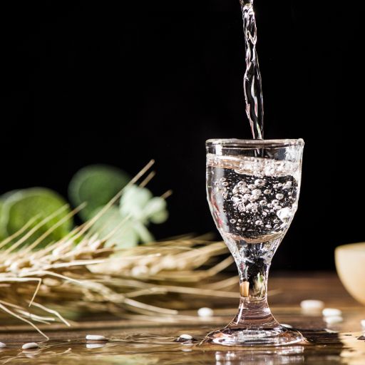 Producto final de la destilación del Baijiu