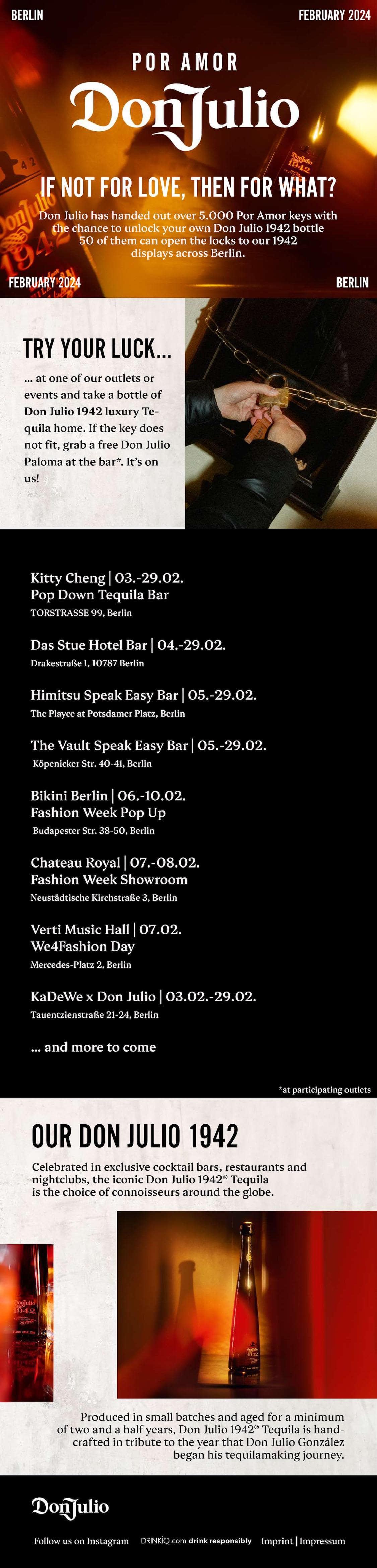 Don Julio Berlin Fashion Week