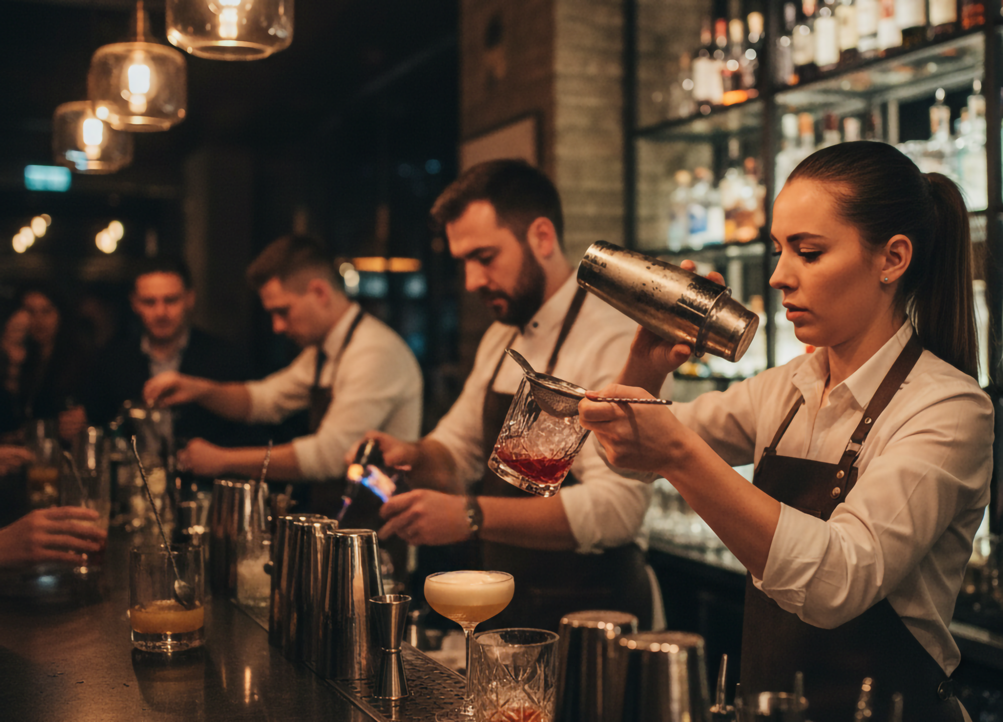 Bartenders Trabajando