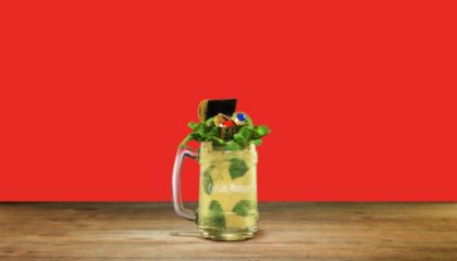  Mojito decorando con cofre 