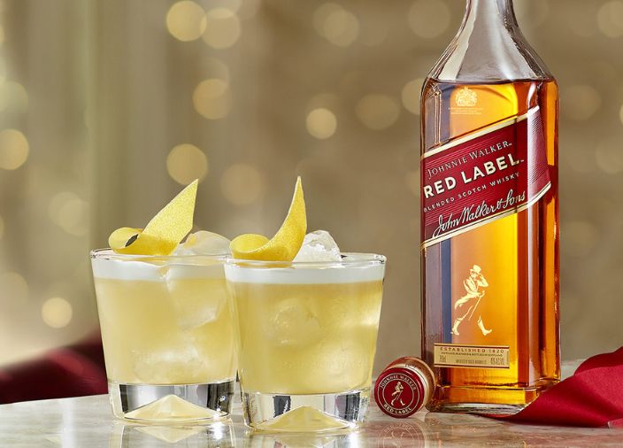 Cócteles de aperitivo con whisky