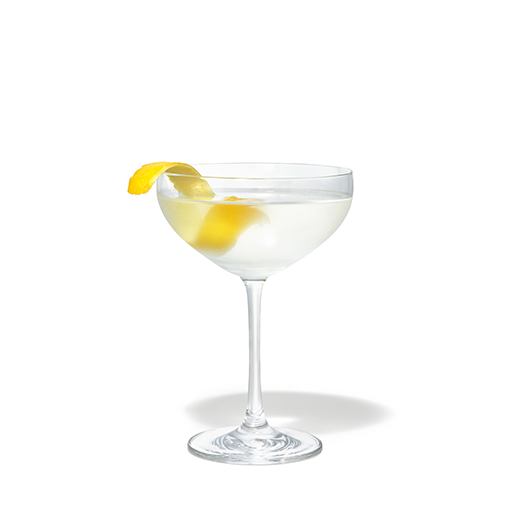 Cocktail in a coupe glass