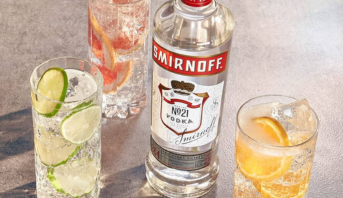 Garrafa de Smirnoff