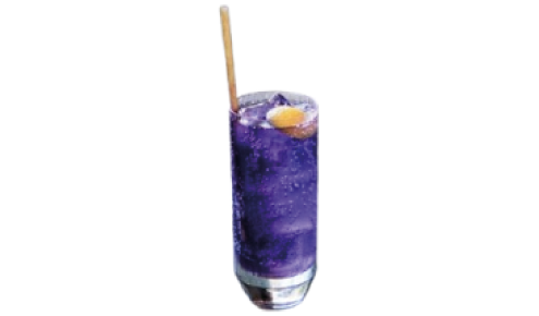 Receta Cóctel Glittering frozen ube highball 