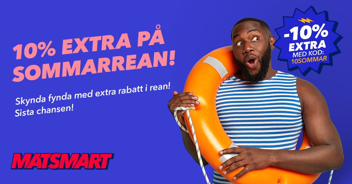 Rean Sam 10% extra på rean!