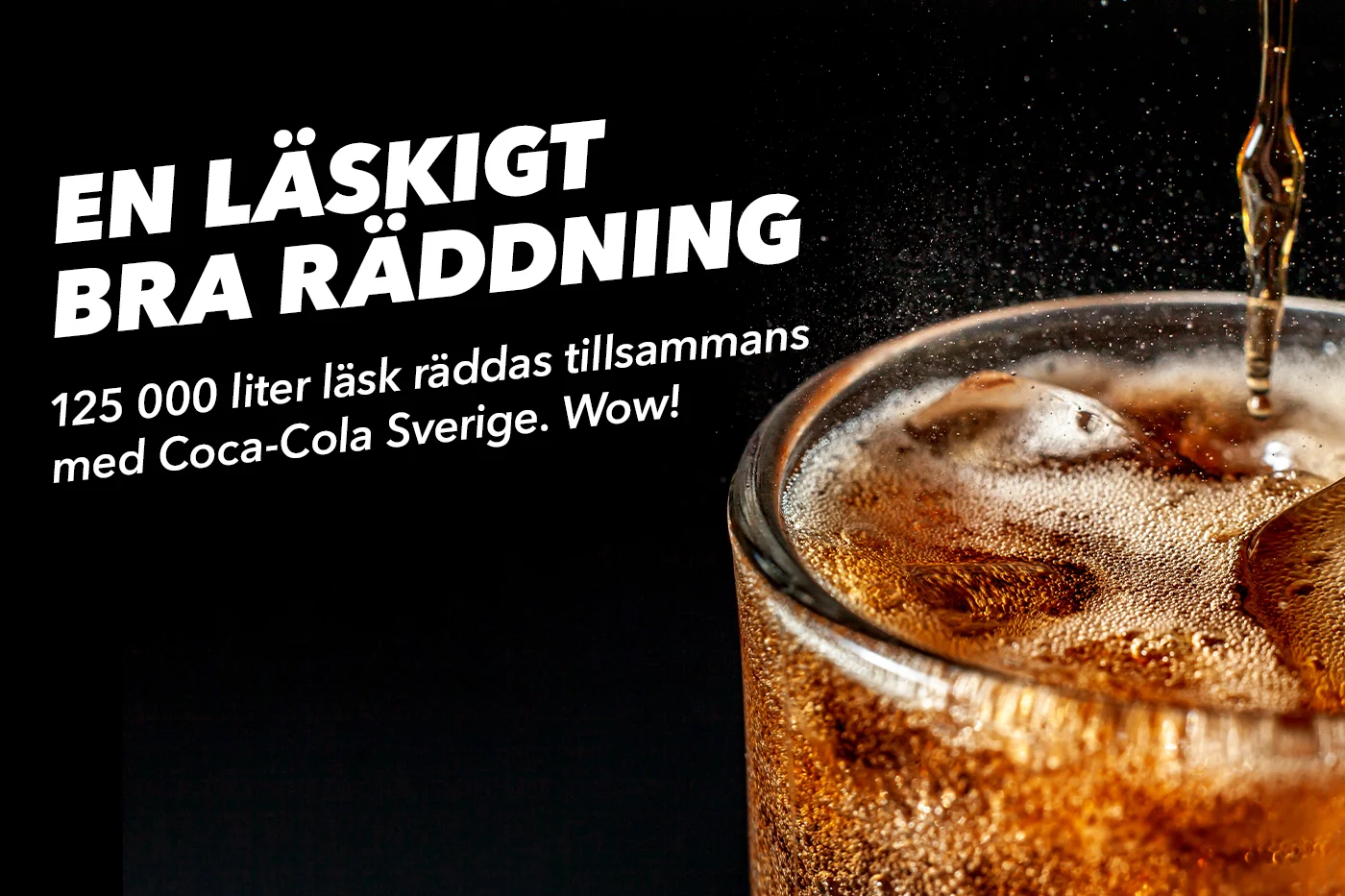 Matsmart samarbete med Coca-Cola 