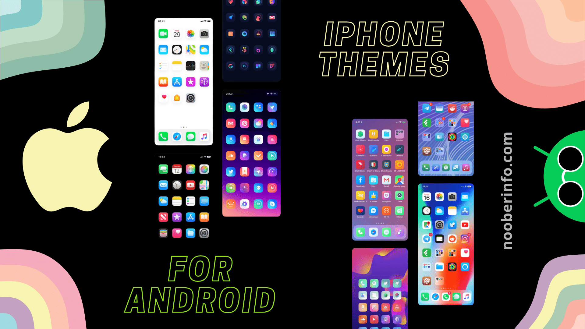 6 Best iPhone Themes for Android That Look Professional