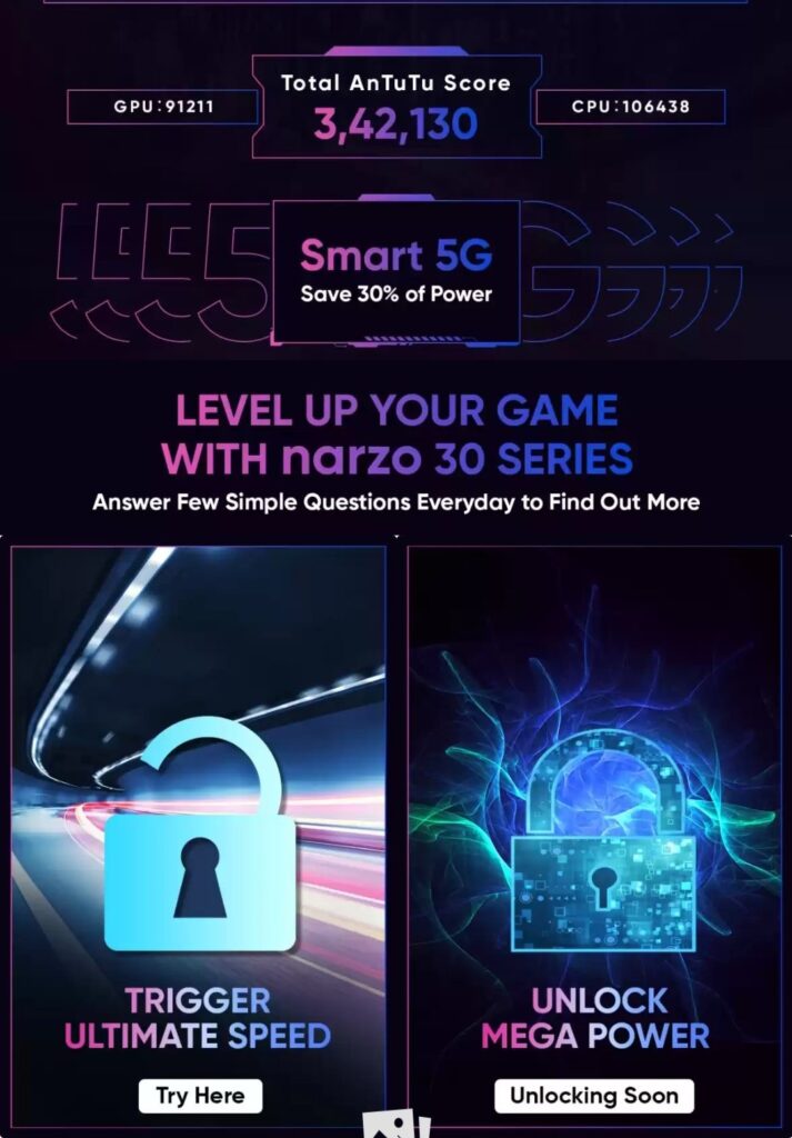 realme narzo 30a processor specs