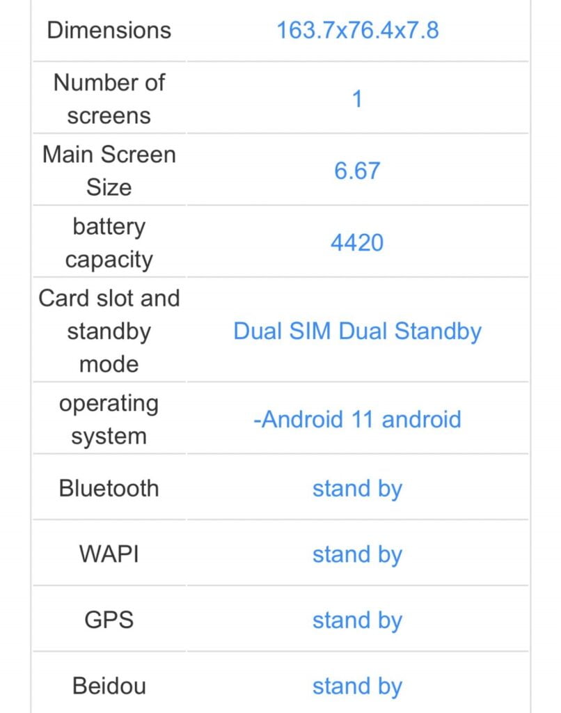 redmi k40 tenaa english specs