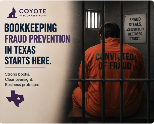 Bookkeeping Fraud Prevention in Texas Starts Here