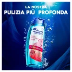 Infografica: PULIZIA PROFONDA - azione delicata con pompelmo - LA NOSTRA PULIZIA PIU PROFONDA
