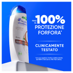 flacone shampoo antiforfora idratazione profonda head & shoulders con olio di cocco