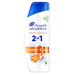 flacone shampoo e balsamo antiforfora 2 in 1 anticaduta head & shoulders