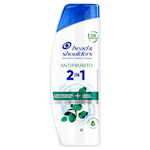 flacone shampoo e balsamo antiforfora 2 in 1 antiprurito head & shoulders