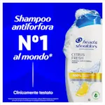 Head & Shoulders Citrus Fresh shampoo antiforfora n.1 al mondo, 100% protezione dalla forfora.