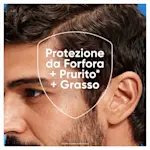 Head & Shoulders: protezione da forfora, prurito e grasso con scudo su uomo.