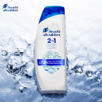 flacone shampoo e balsamo 2 in 1 head & shoulders classic clean