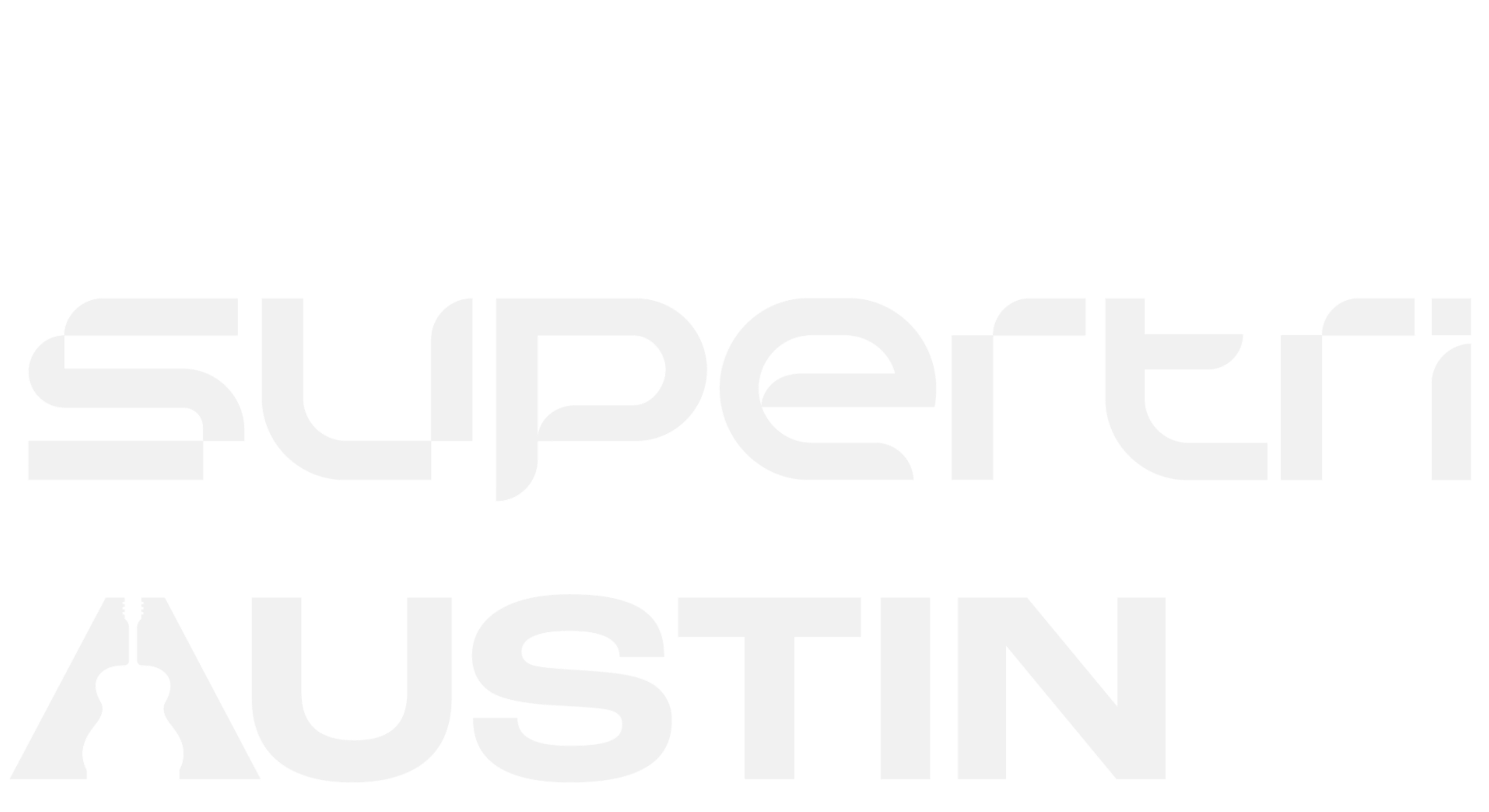 Supertri Austin logo White
