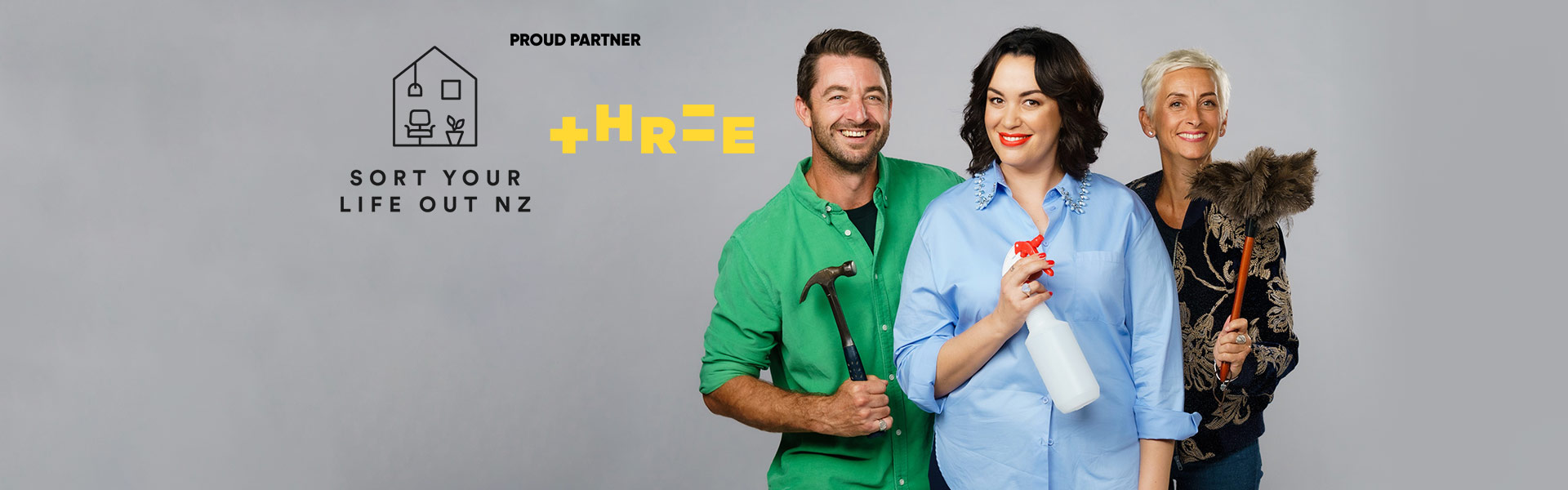 The cast of Sort Your Life Out NZ