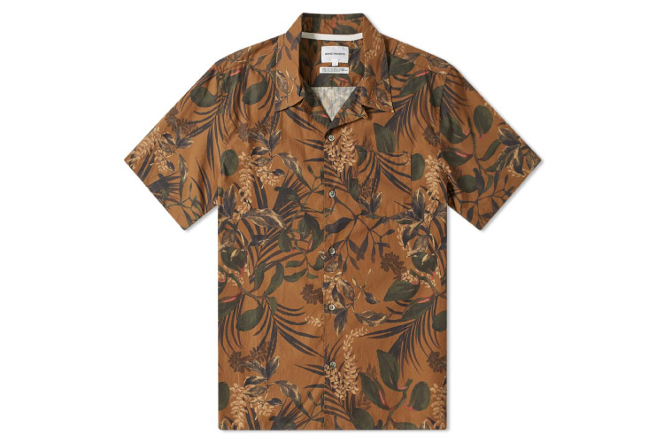 Norse Projects Carsten Floral Print Shirt