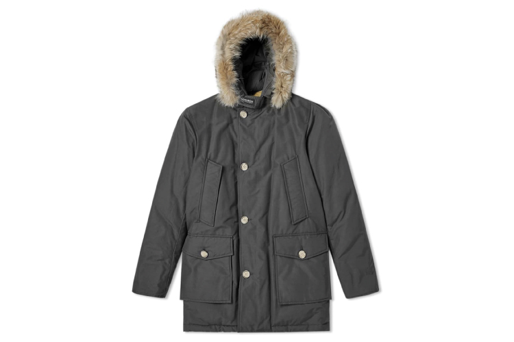 Canada goose shop vs woolrich parka