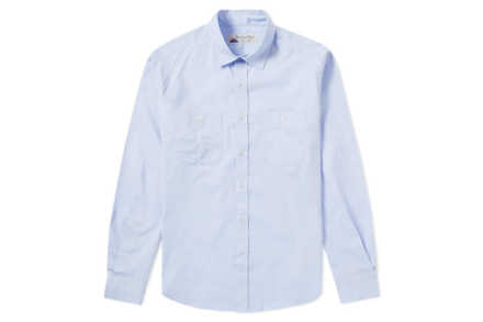 Gitman Vintage Blue Zephyr Blue Oxford Shirt