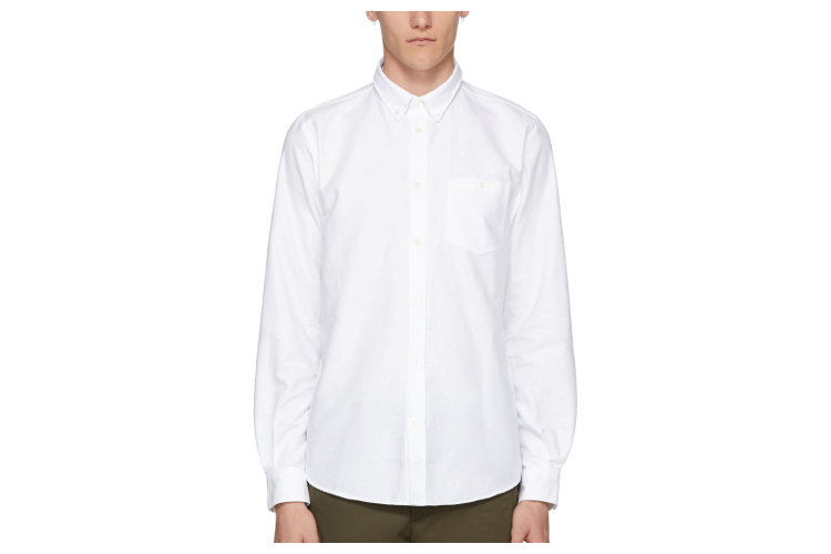 Norse Projects White Anton Oxford Shirt