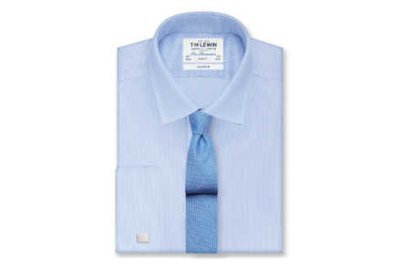 T.M.Lewin Non-iron Stripe Slim Fit Shirt