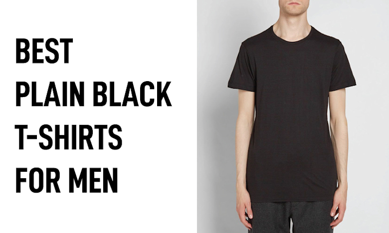 where to buy plain black t shirts