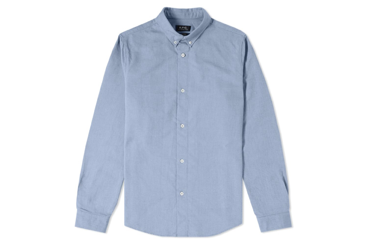 A.P.C. Button Down Oxford Shirt